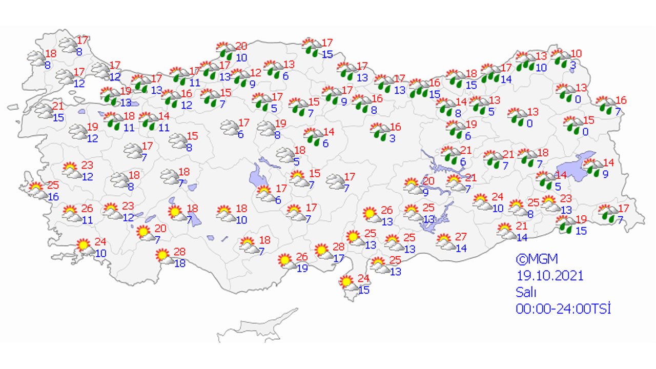 Meteoroloji'den yurt genelinde uyarı: Sağanak ve kara dikkat!