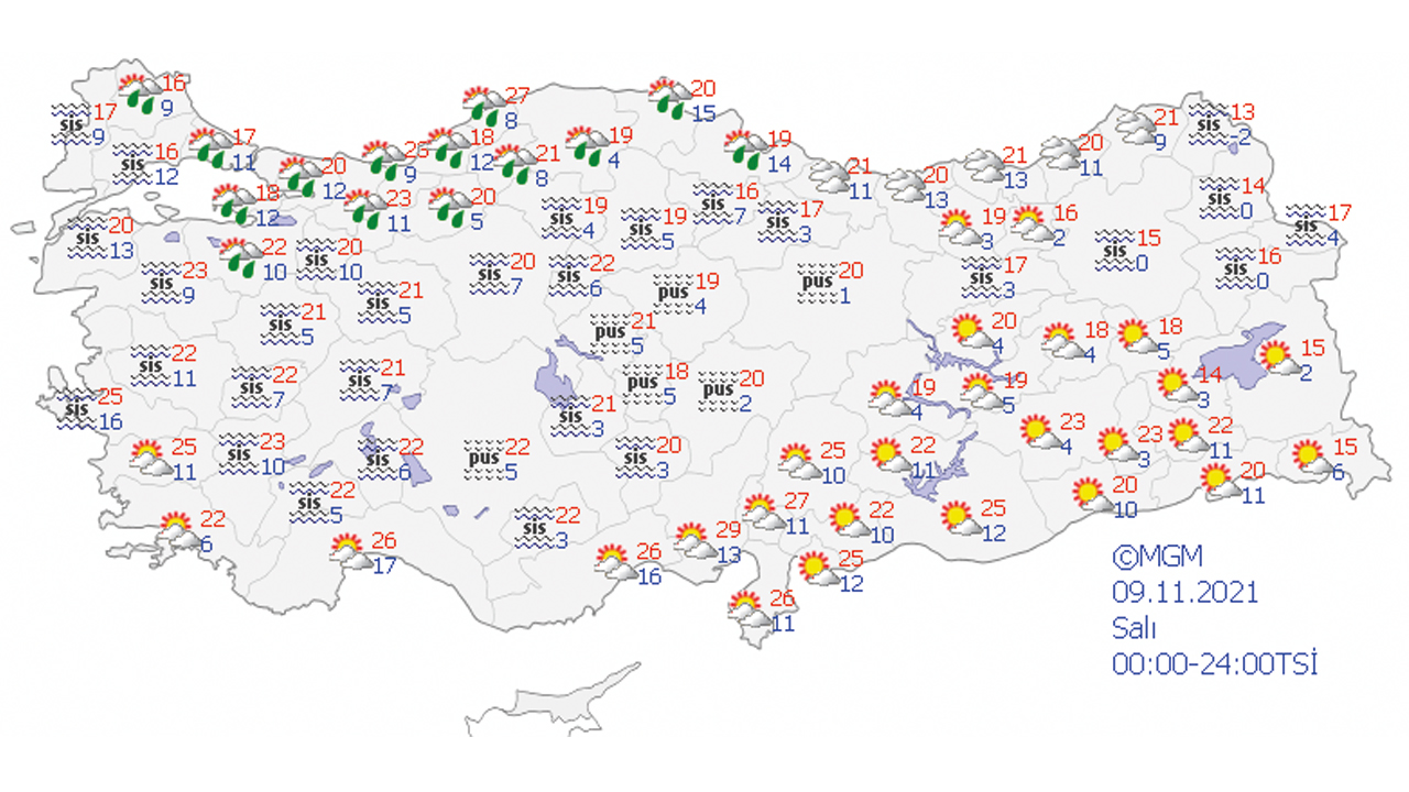 Meteoroloji il il uyardı: 14 şehirde sağanak alarmı
