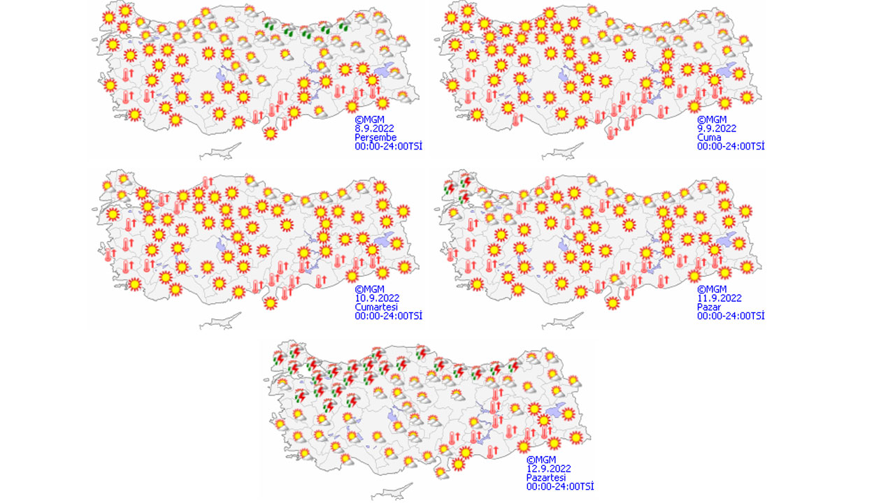 Mevsim değişikliğine hazır olun! Yaz birden kışa dönecek (8 Eylül 2022 hava durumu)