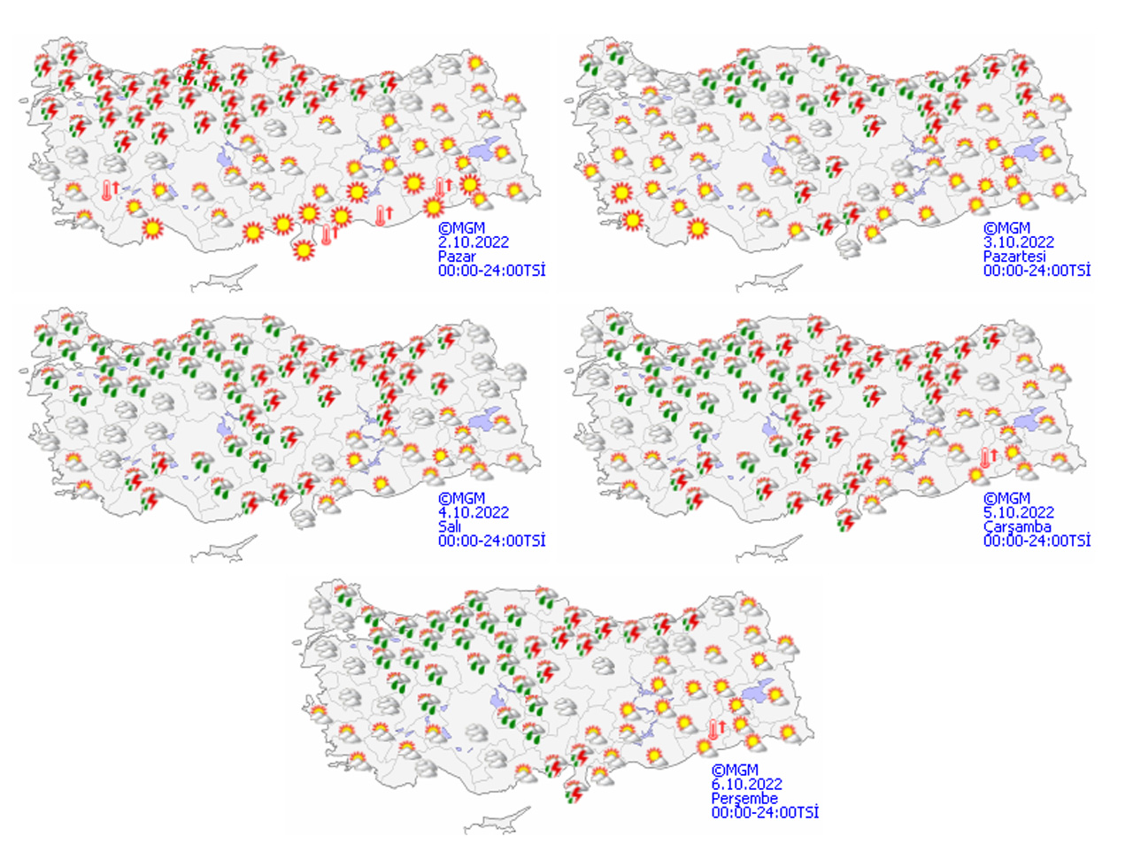 İstanbul dahil birçok kente kritik uyarı! Saat verildi, kuvvetli geliyor (2 Ekim 2022 hava durumu)