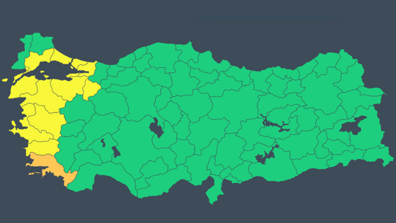 Meteoroloji'den İstanbul için sarı kodlu uyarı