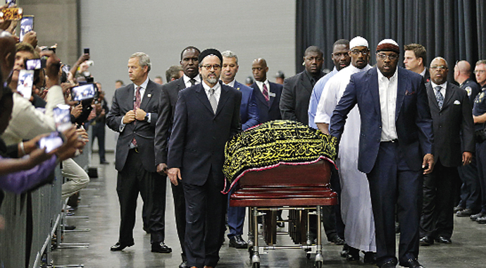 Muhammed Ali uğurlandı