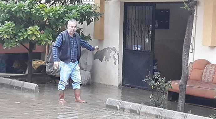 Milas'ta su baskınları durmak bilmiyor