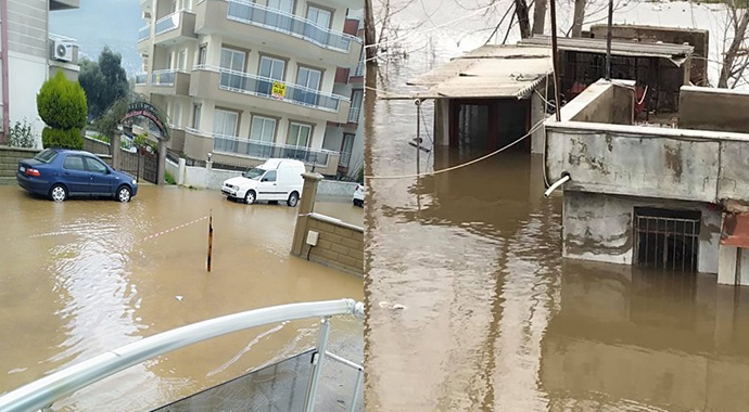 Milas'ta su baskınları durmak bilmiyor