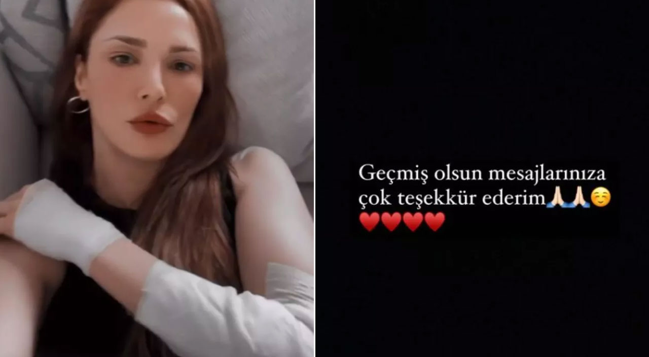 Kaza geçiren Mine Tugay ‘Kasksız kullanmayın’ diyerek herkesi uyardı