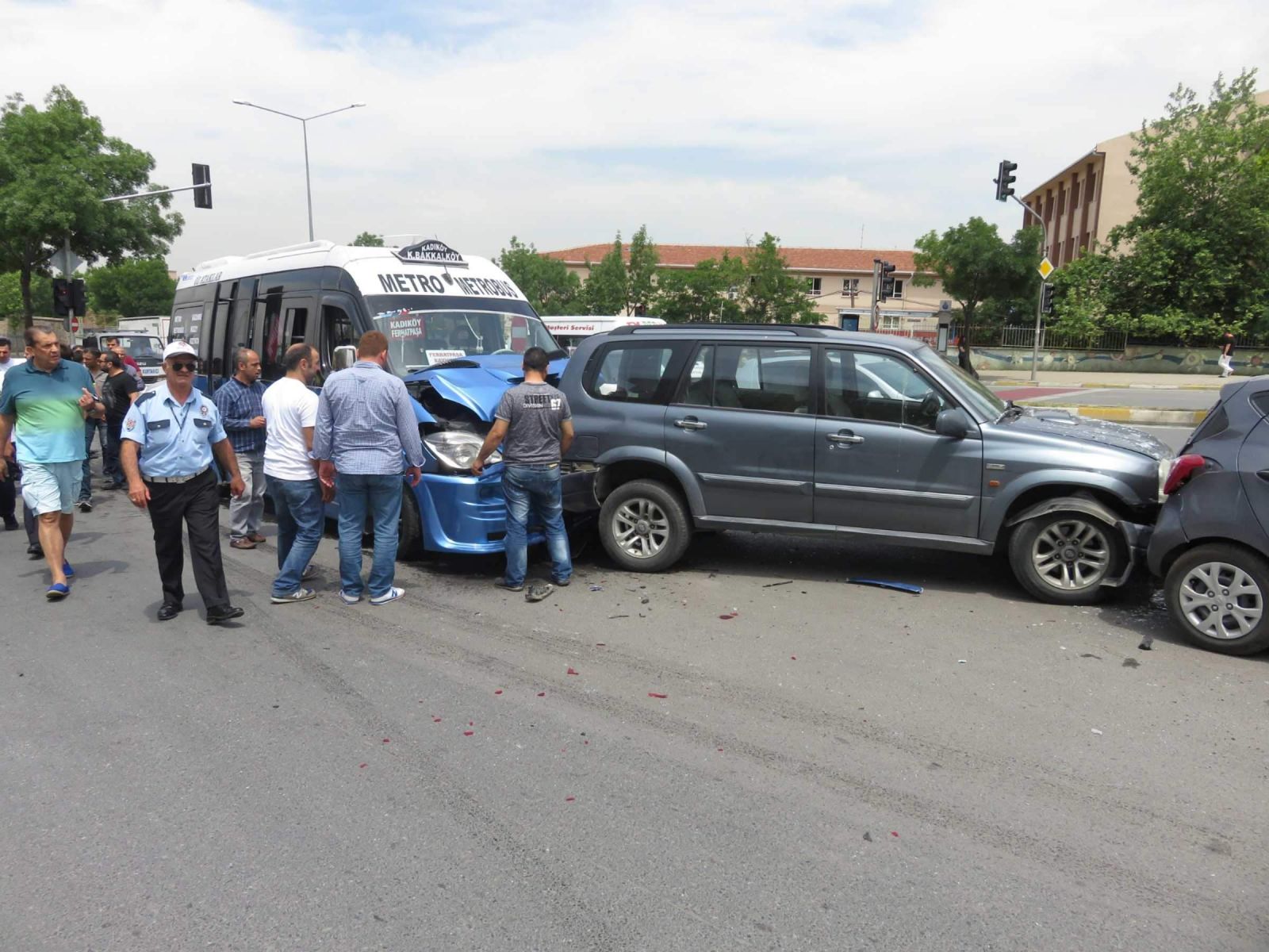 İstanbul'da yolcu minibüsü dehşeti