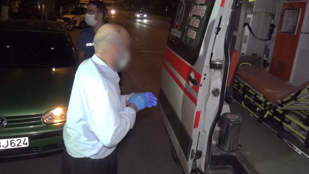 Hastaneden kaçan korona hastası minibüste yakalandı