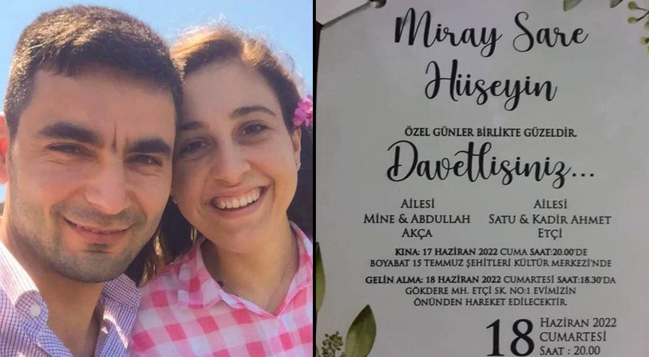 Feci kazada kahreden detay: Balayından döndükleri ortaya çıktı