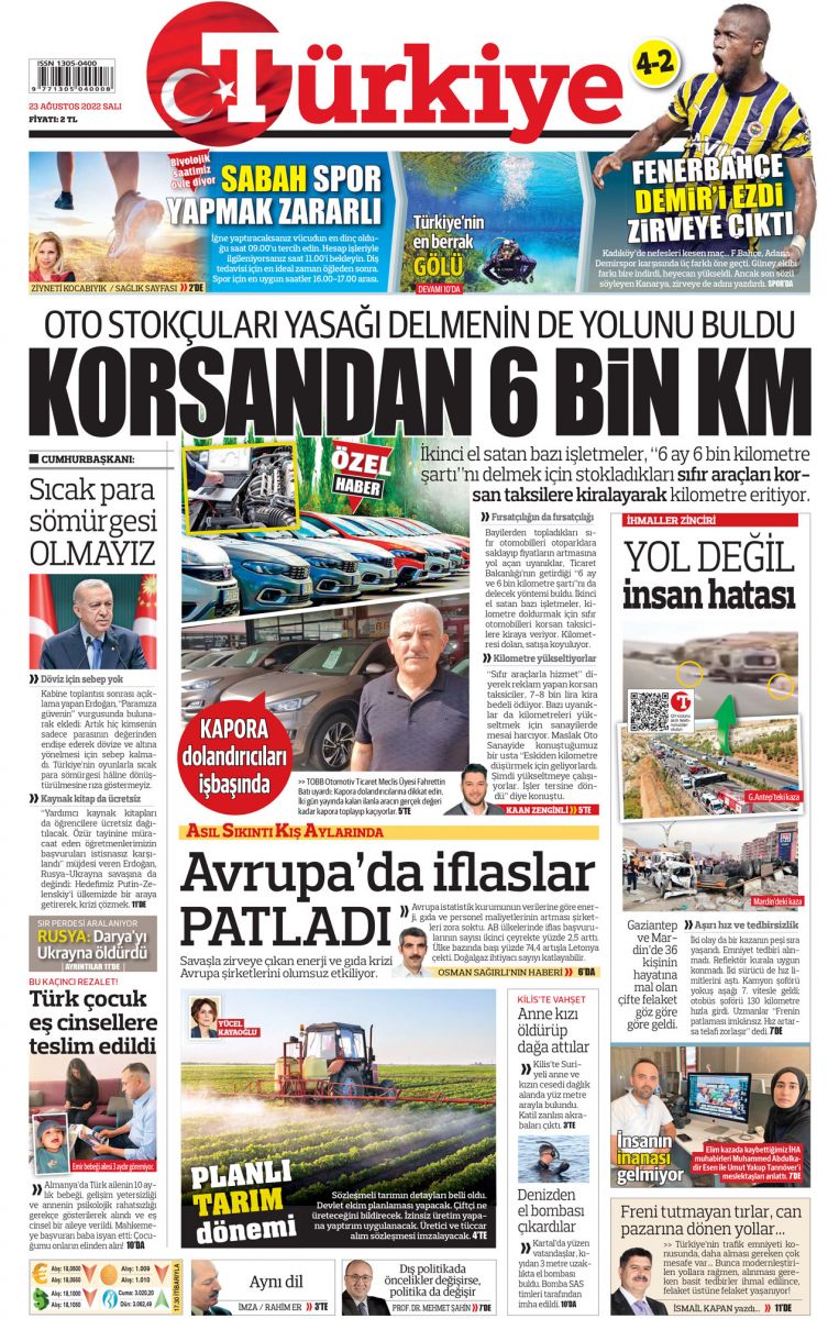 Kilometre şartına korsan çözüm