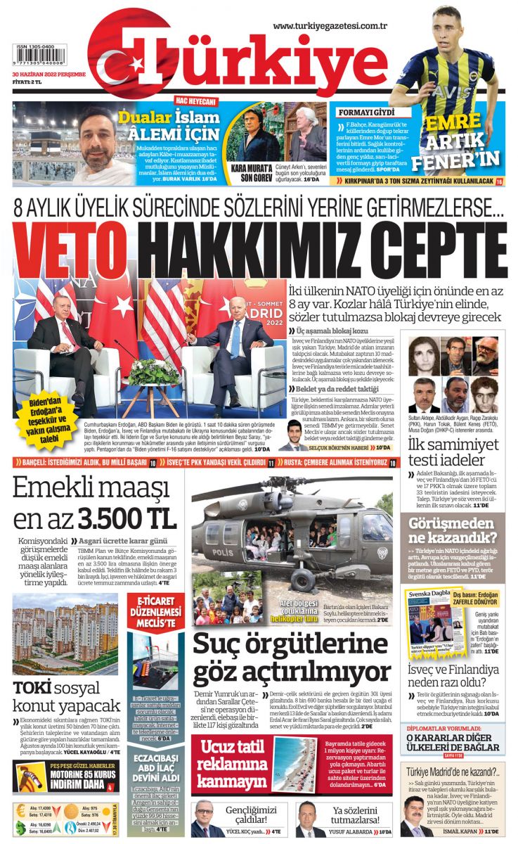 Veto hakkımız cepte duruyor