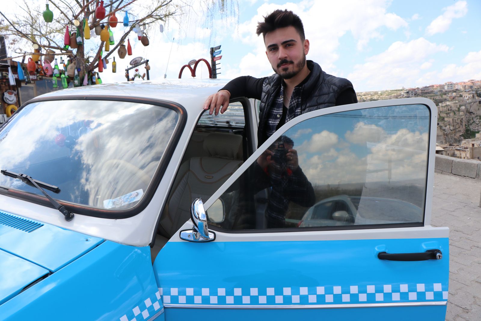 1987 model aracına yaptığını görenler gözlerine inanamıyor