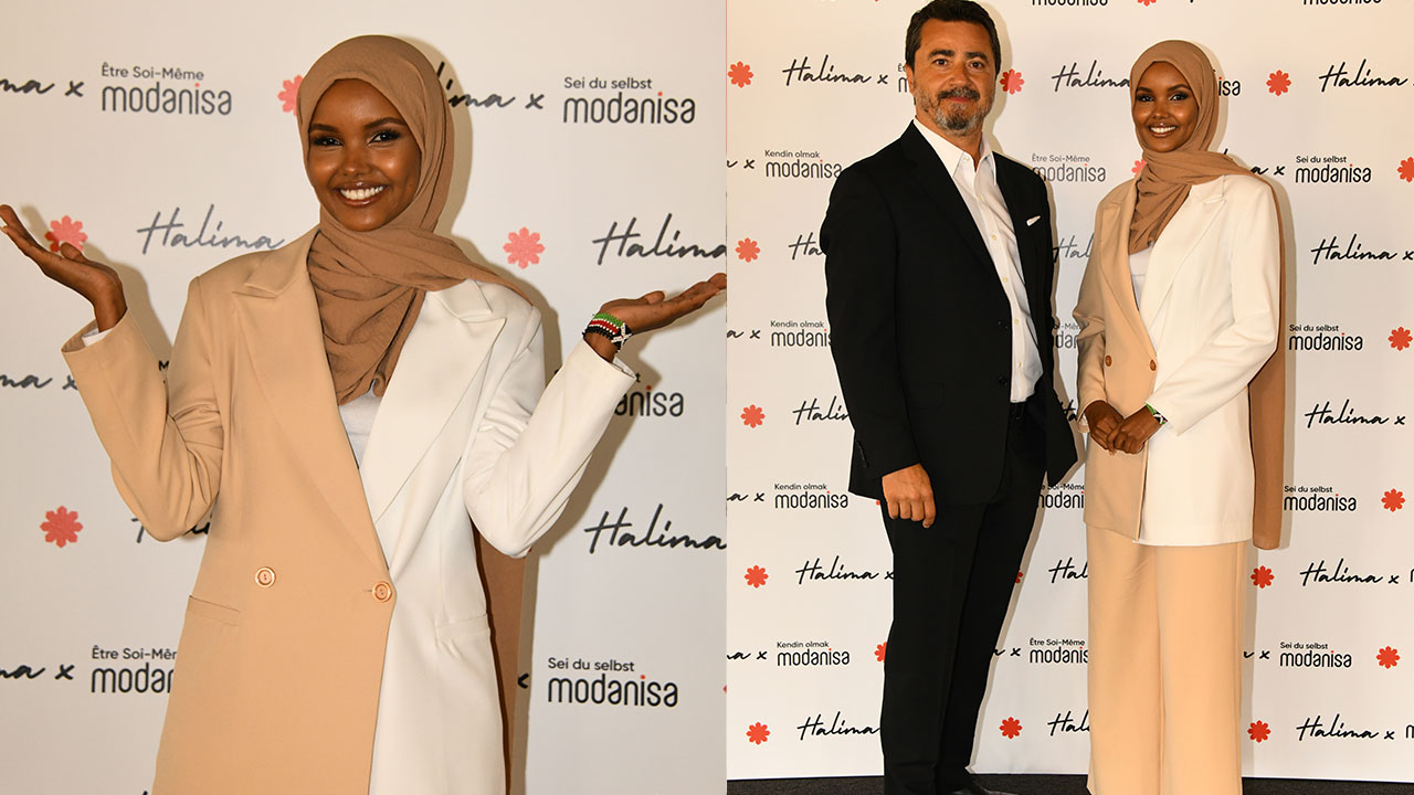 Muhafazakar giyim markası global mottosunu Halima Aden ile duyurdu Muhafazakar giyim markası global mottosunu Halima Aden ile duyurdu