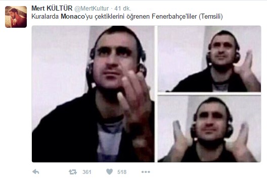 Fener'e Monaco çıkınca capsler patladı