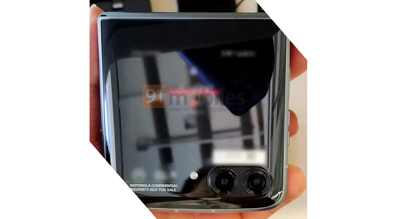 Katlanabilir ekranlı Motorola Razr 3'ten ilk görüntüler