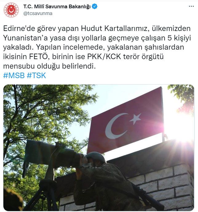 Hudut Kartalları göz açtırmadı: 5 kişi yakalandı