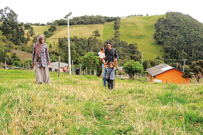 Kolombiyalı müslüman aile Türkiye'yi seçti