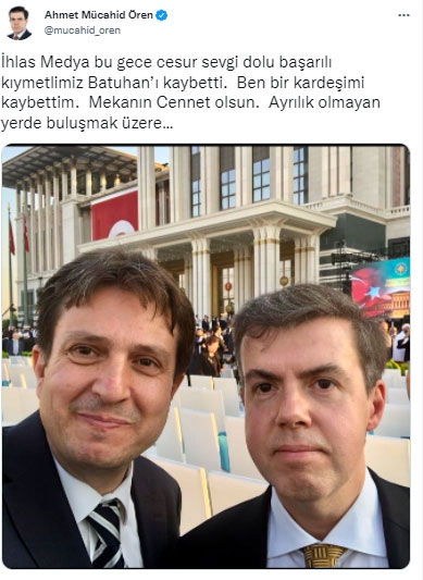 İhlas Medya'nın acı günü! Batuhan Yaşar hayatını kaybetti