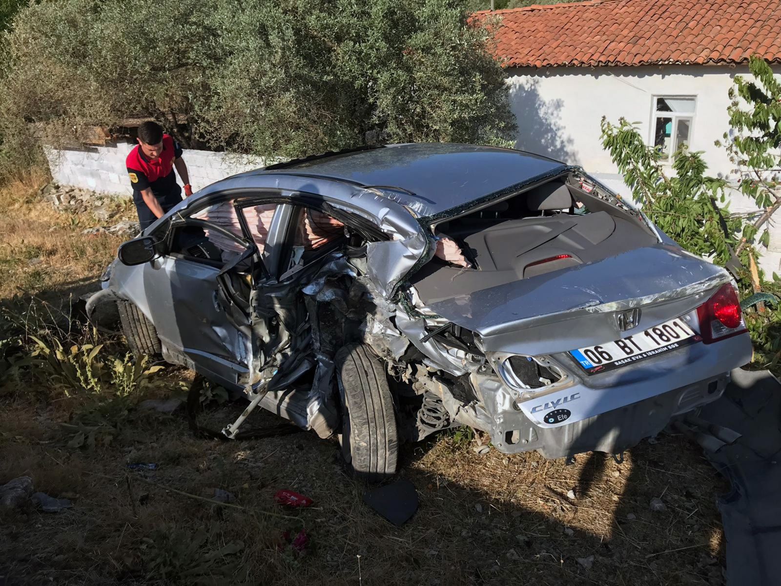 Muğla’da feci kaza: 1 ölü, 7 yaralı