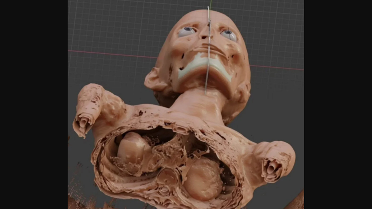 2 bin 600 yıllık mumyanın 'güzelliği' ortaya çıktı