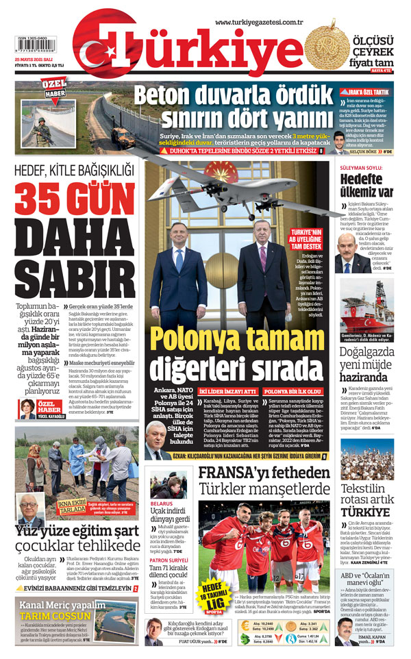 Kitle bağışıklığı için 35 gün daha sabır