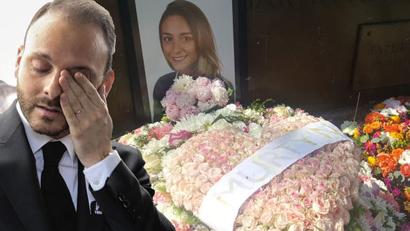 Mina Başaran'ın nişanlısı mezarlığa gidip bu çiçeği bıraktı
