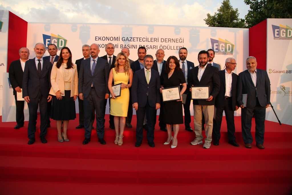 EGD 11. Ekonomi Basını Başarı Ödülleri sahiplerini buldu