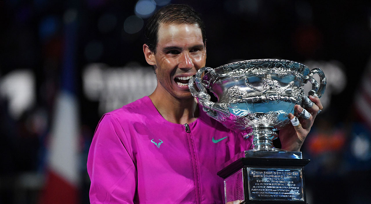 Avustralya Açık'ta şampiyon Rafael Nadal