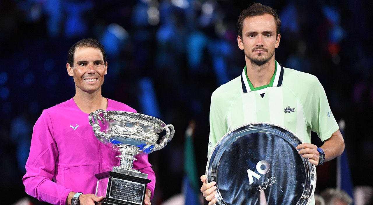 Avustralya Açık'ta şampiyon Rafael Nadal Avustralya Açık'ta şampiyon Rafael Nadal