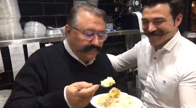 Pilav yemenin böylesi görülmedi!