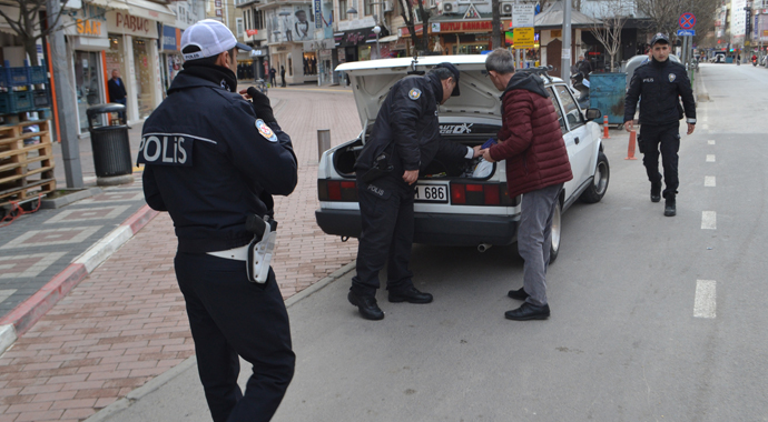 İnegöl de didik didik arandı