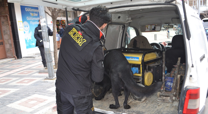 İnegöl de didik didik arandı