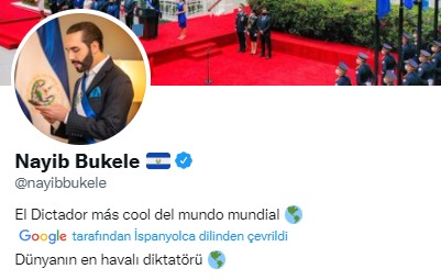 El Salvador Devlet Başkanı Bukele kendini en havalı diktatör ilan etti