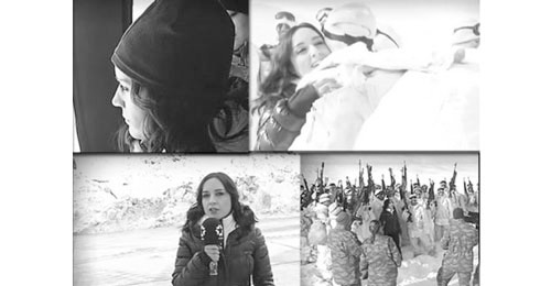 Nazlı Çelik Dağlıca'ya çıktı Nazlı Çelik Dağlıca'ya çıktı