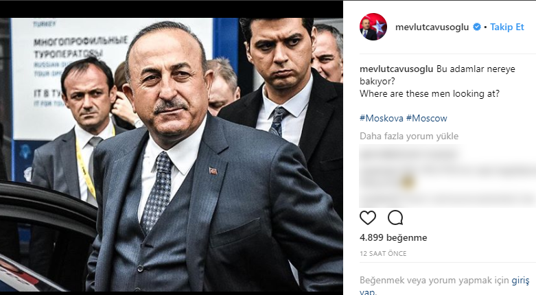 Çavuşoğlu'nun bu paylaşımı büyük beğeni topladı Çavuşoğlu'nun bu paylaşımı büyük beğeni topladı