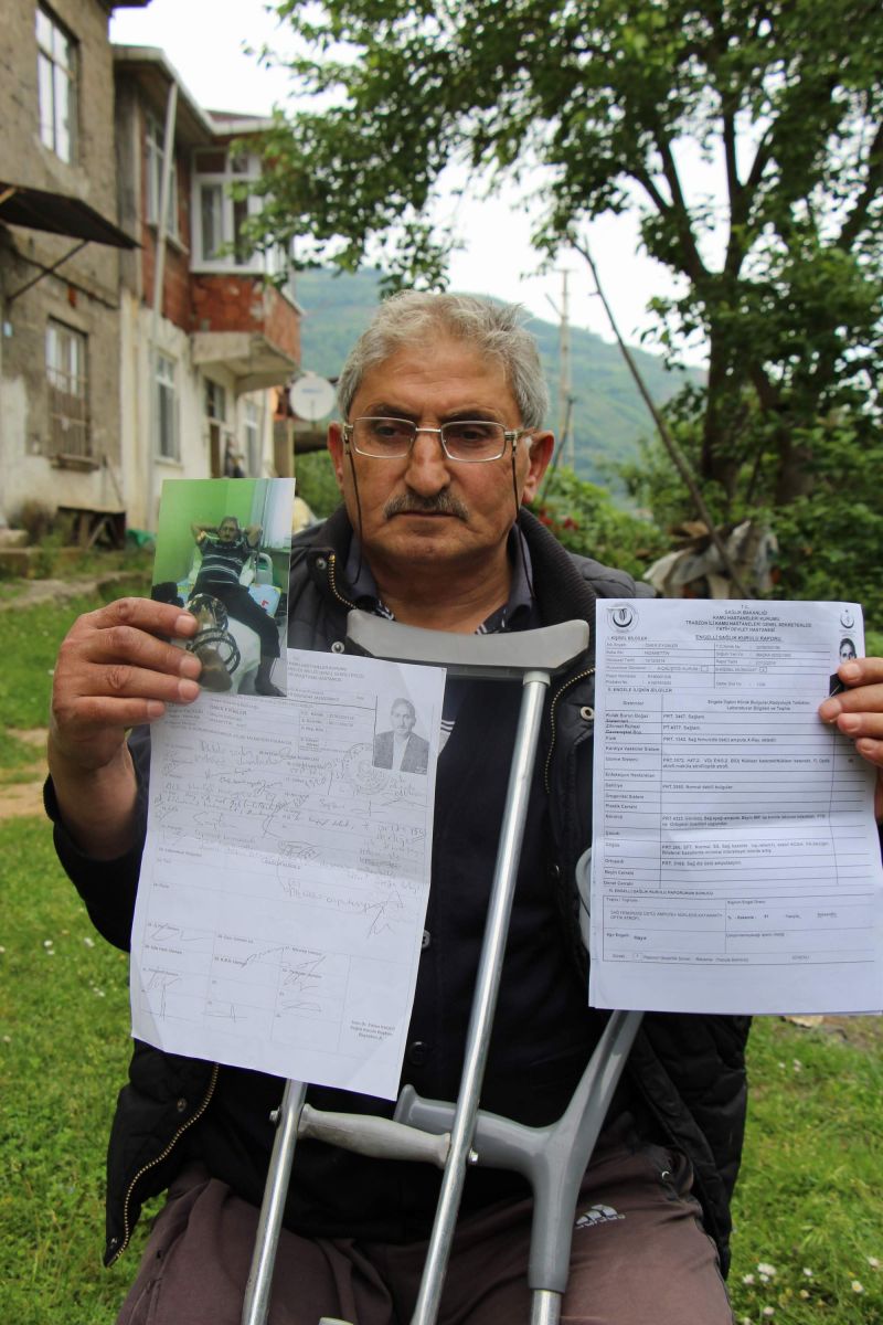 Malulen emekli olmak istedi, neye uğradığını şaşırdı