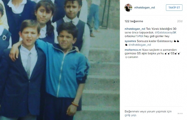Nihat Doğan, 30 yıl önceki fotoğrafını paylaştı
