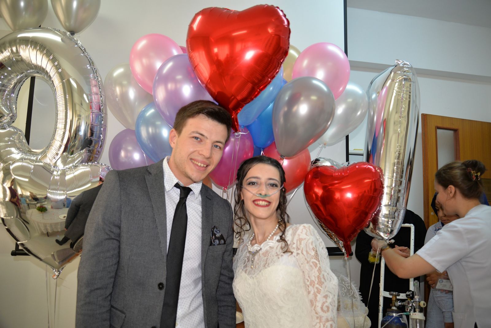 Nikah masasına böyle geldi! Yanında olmadan 'evet' diyemedi...