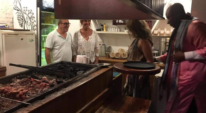 Norveç prensesinin kebap keyfi