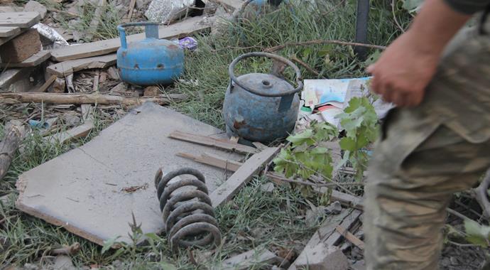 Teröristlerin bomba imalathanesi bulundu