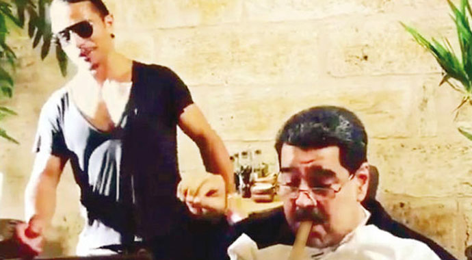 Maduro'dan Nusret savunması: Bana 'sultan' diyorlar