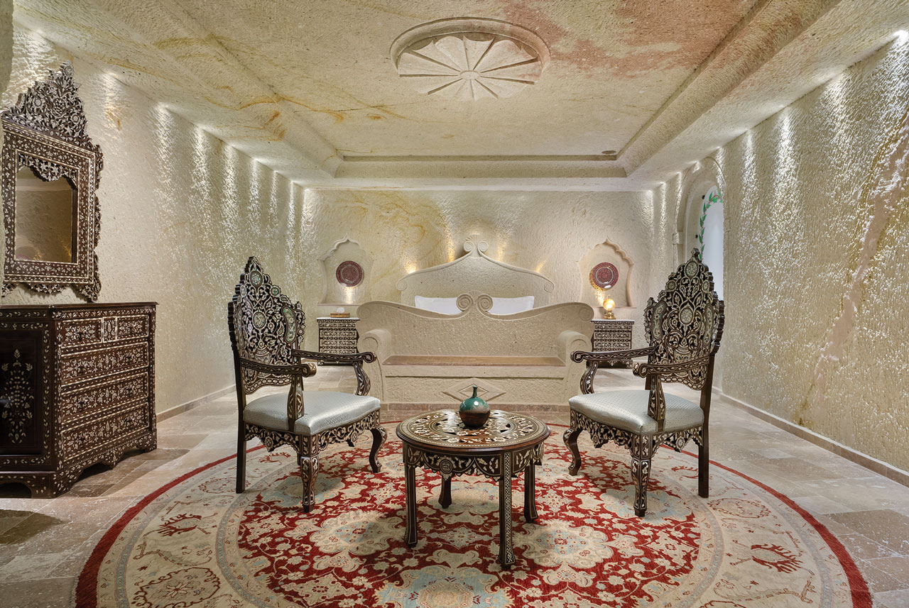 Bir geceliği yarım milyona lüks mağara