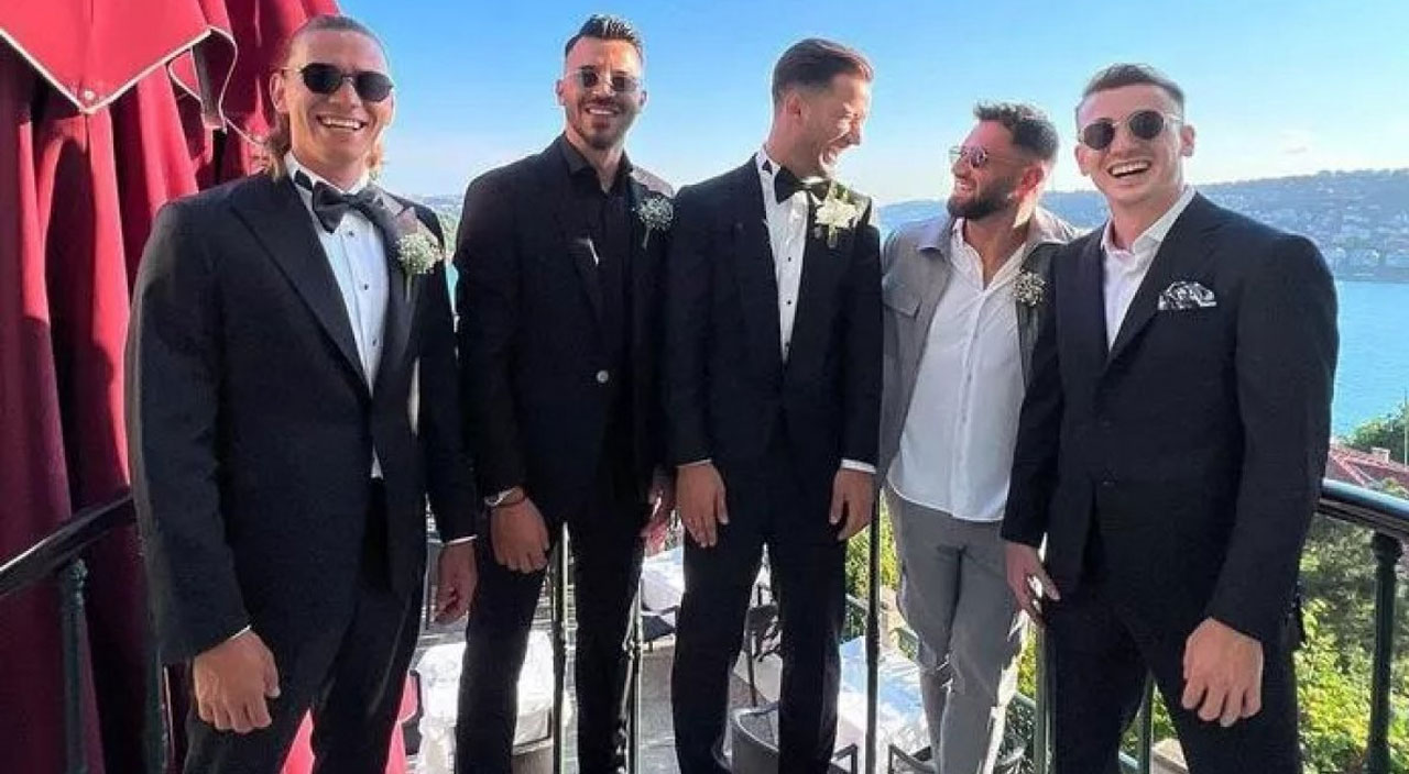 Oğulcan Çağlayan & Peri Ispartalı çifti evlendi, nikah şahitleri Fatih Terim ile Arda Turan oldu