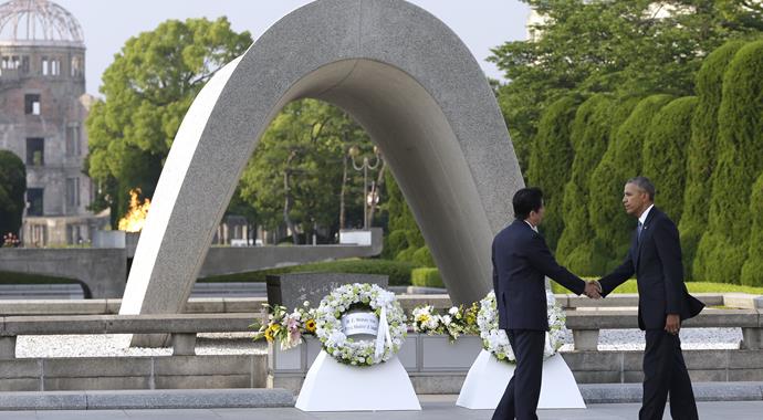 Obama'dan Hiroşima'ya tarihi ziyaret