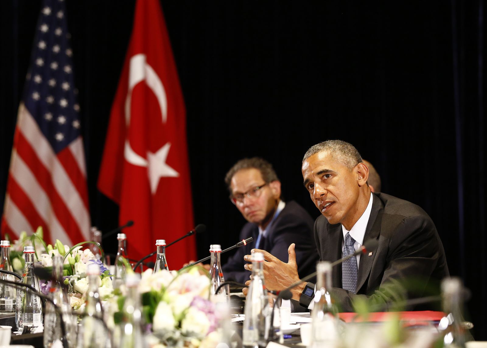 Erdoğan ile Obama görüşmesi sona erdi