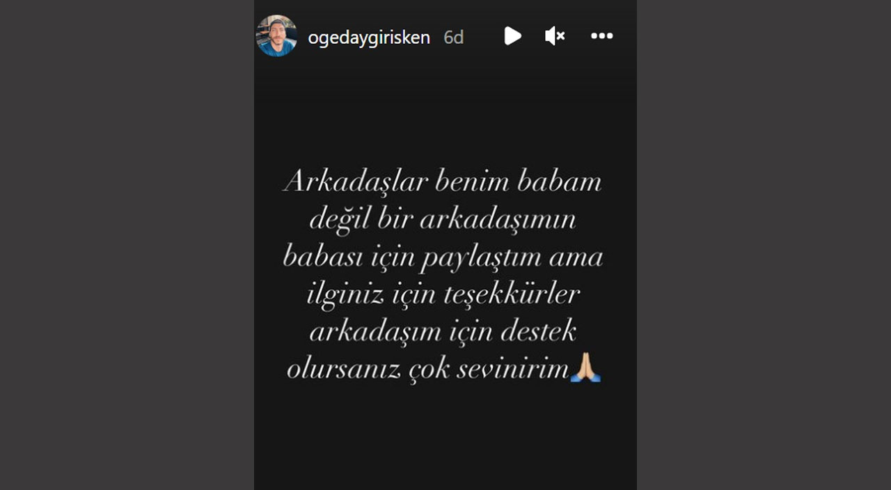 Survivor yarışmacısı Ogeday’ın babasının kaybolduğu iddiası ortalığı karıştırdı! Beklenen açıklama geldi