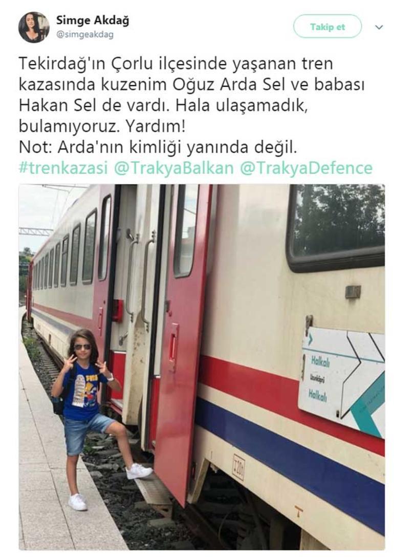 Çorlu'daki tren kazasında herkes onları arıyordu! Acı haberler peş peşe geldi