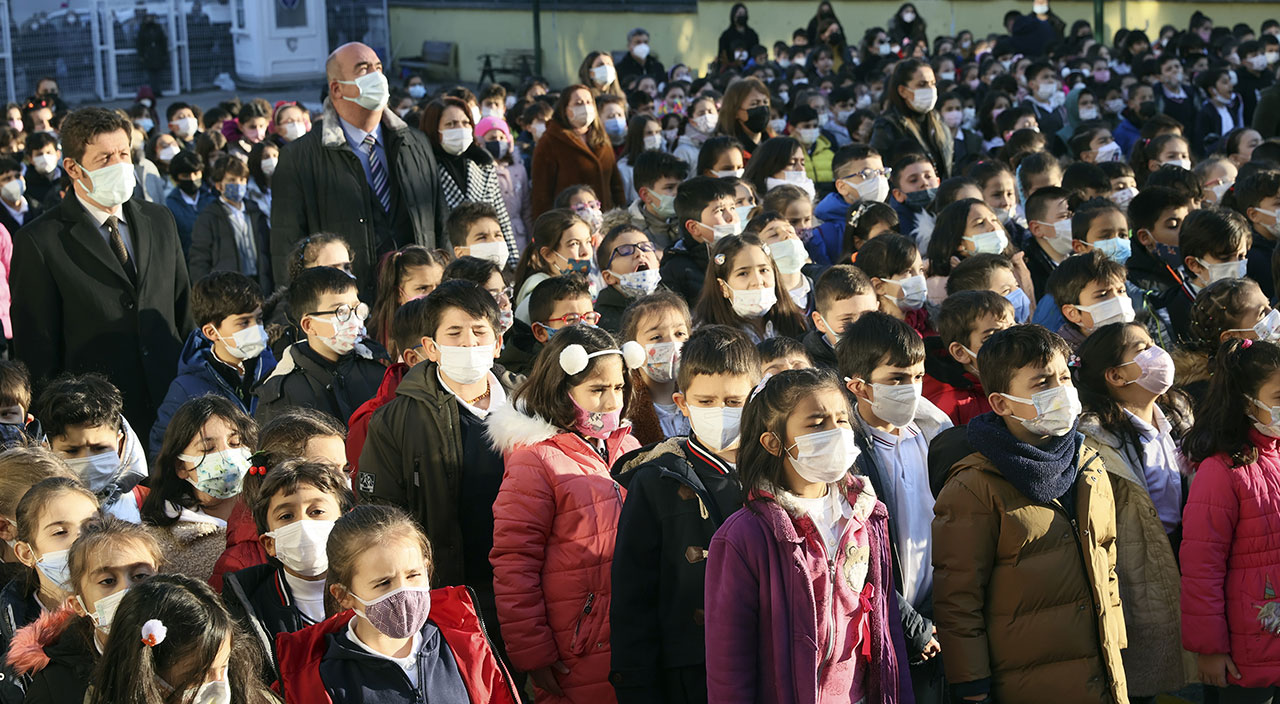 İkinci dönemin ilk ders zili çaldı