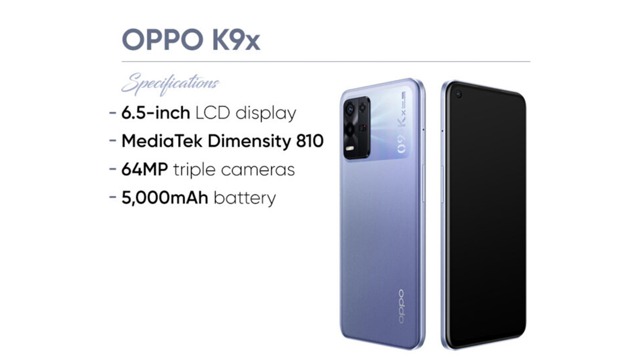 OPPO'dan yeni akıllı telefon: K9x geliyor!