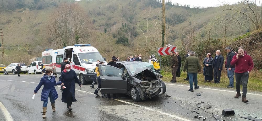 Ordu'da feci kaza: 2 ölü, 2 yaralı