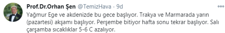 Uzman isimden sağanak uyarısı: Yarın akşam başlıyor